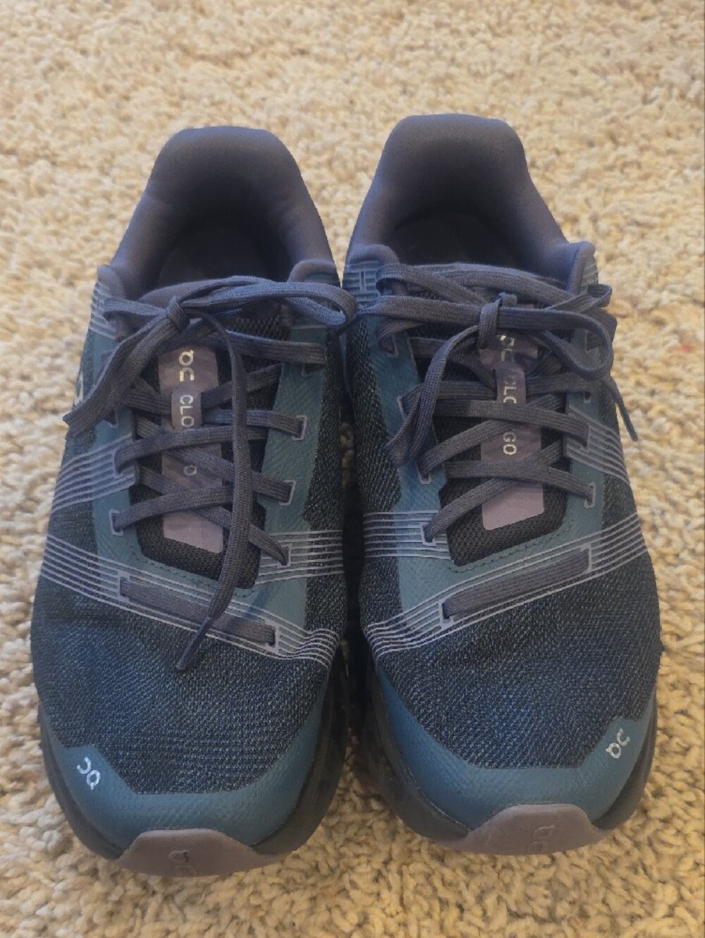 On Cloudgo Womens Running Shoes Storm/Magnet Colorway Sz 9.5 - Picture 3 of 10